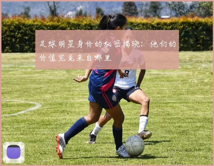 足球明星身价的秘密揭晓：他们的价值究竟来自哪里
