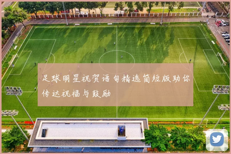 足球明星祝贺语句精选简短版助你传达祝福与鼓励