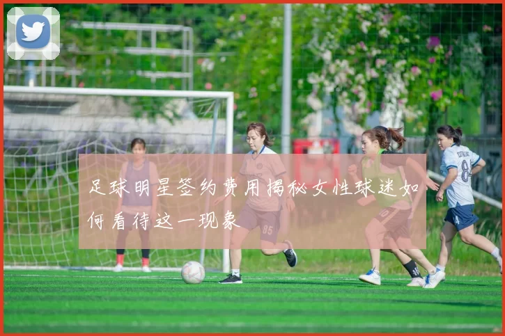 足球明星签约费用揭秘女性球迷如何看待这一现象